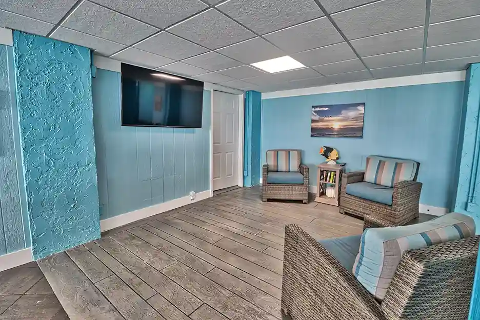 lobby TV area