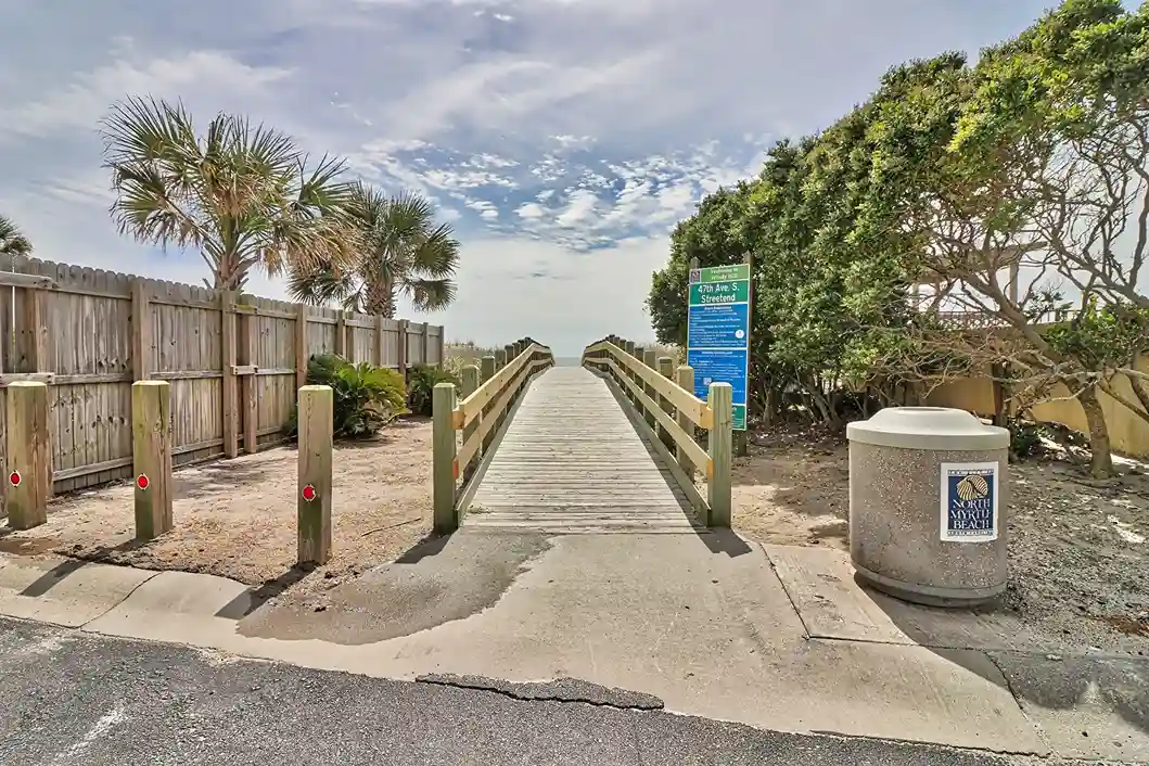 H.C beach access