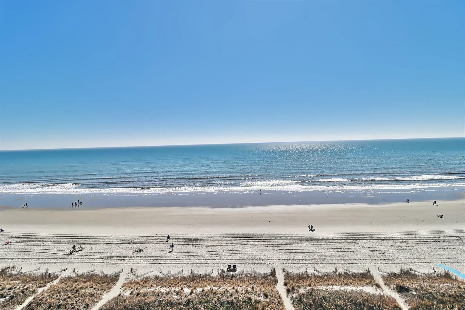 miles of beach to walk