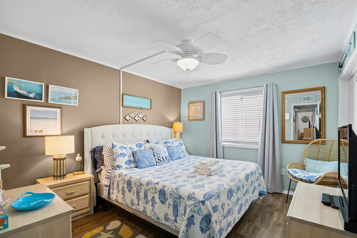 King bed