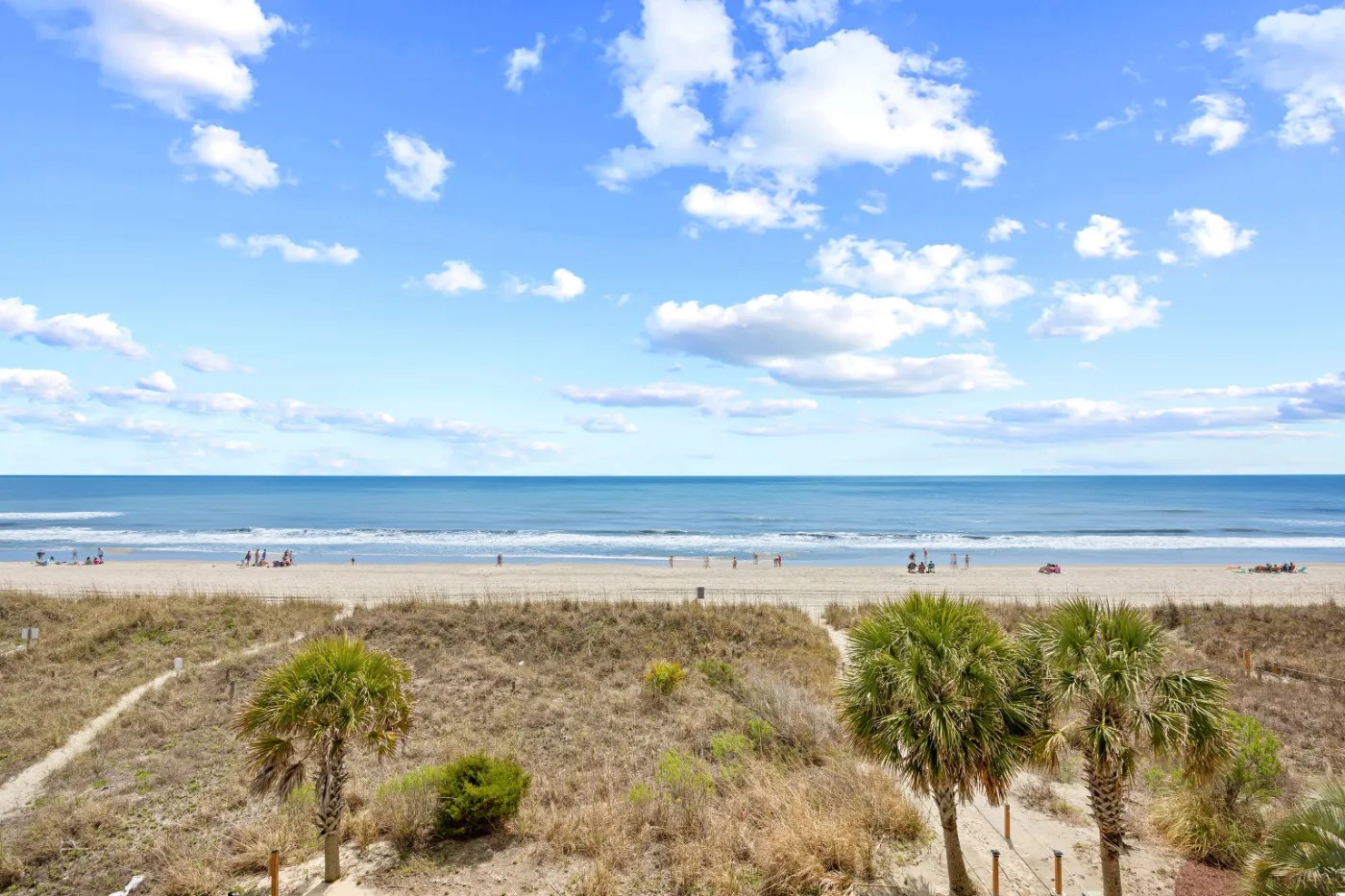 2 walk ways to beach
